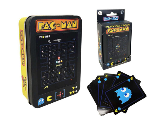 Τράπουλα Pac-Man cards tin box