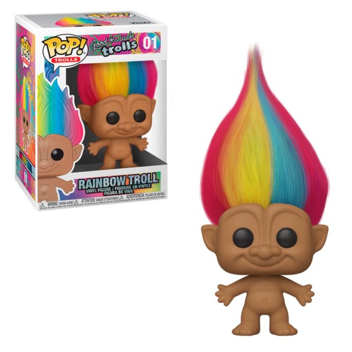 Funko POP! Good Luck Trolls Rainbow Troll #01