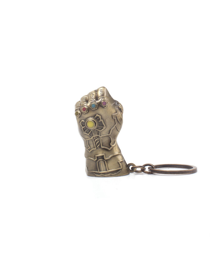 AVENGERS INFINITY WAR THANOS FIST 3D METAL KEYCHAIN