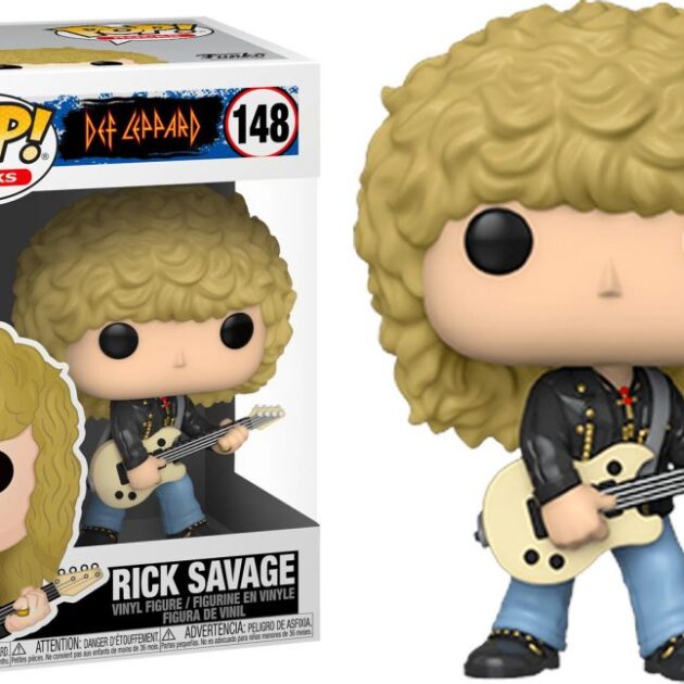 Funko Pop Def Leppard Rick Savage #148