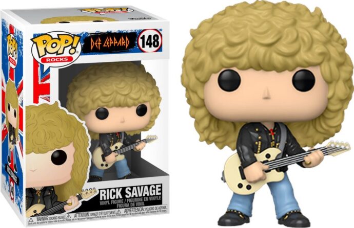 Funko Pop Def Leppard Rick Savage #148