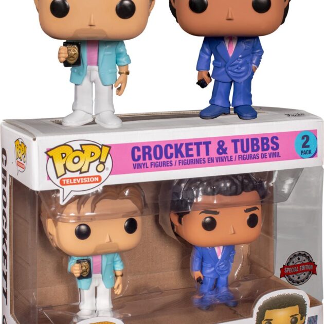 Funko POP! Miami Vice - Crockett and Tubbs 2-Pack Figures (Exclusive)