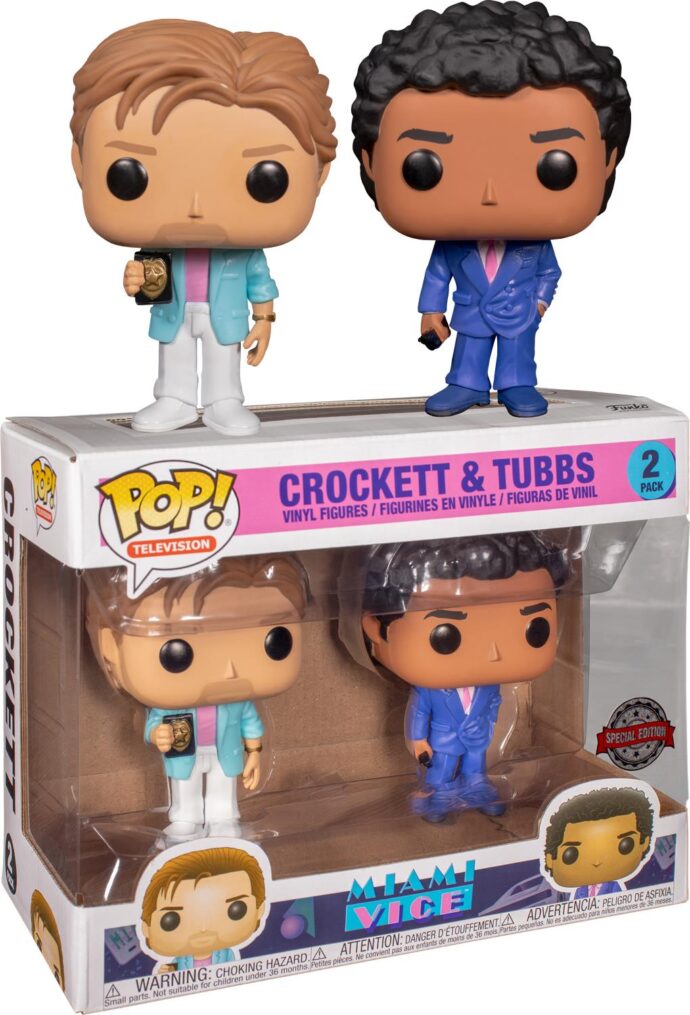 Funko POP! Miami Vice - Crockett and Tubbs 2-Pack Figures (Exclusive)