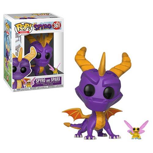 Spyro the Dragon (w/Sparx) Συλλεκτική vinyl pop φιγούρα από την Funko Item number: 32763 Category: Video Games Product type: Pop! See more: Spyro