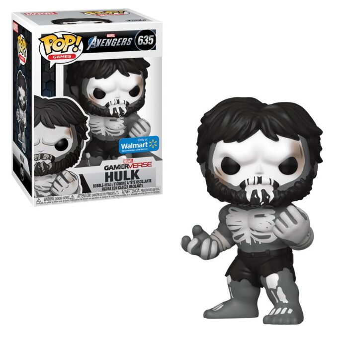Hulk (Skeleton) Συλλεκτική φιγούρα  από την Funko Category: Games Product type: Pop! See more: Hulk Exclusivity : Special Edition It comes with the Silver Sticker
