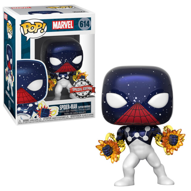 Funko pop Marvel Spider Man Captain Universe 614