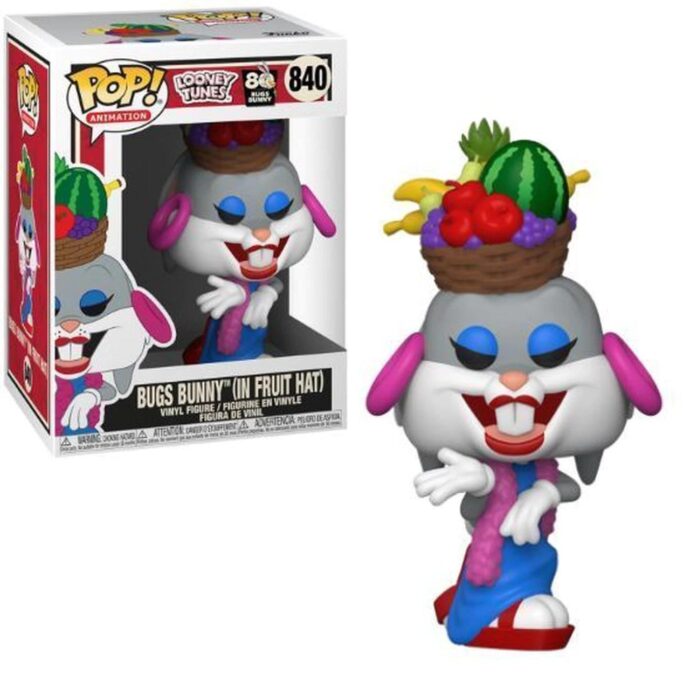 Funko POP! Looney Tunes - Bugs Bunny in Fruit Hat #840 Figure