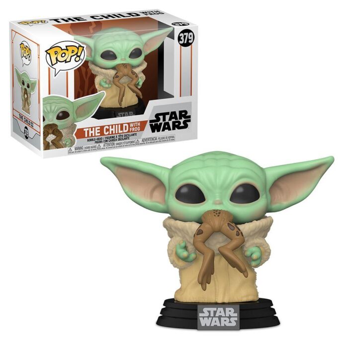 Funko POP! Star Wars: The Mandalorian - The Child with Frog (Baby Yoda) #379