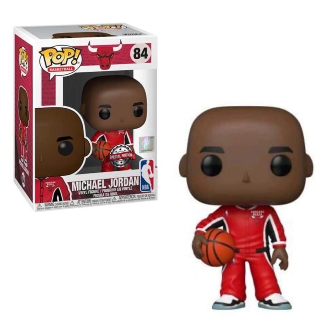 Bulls - Michael Jordan (Red Warm-Ups)
