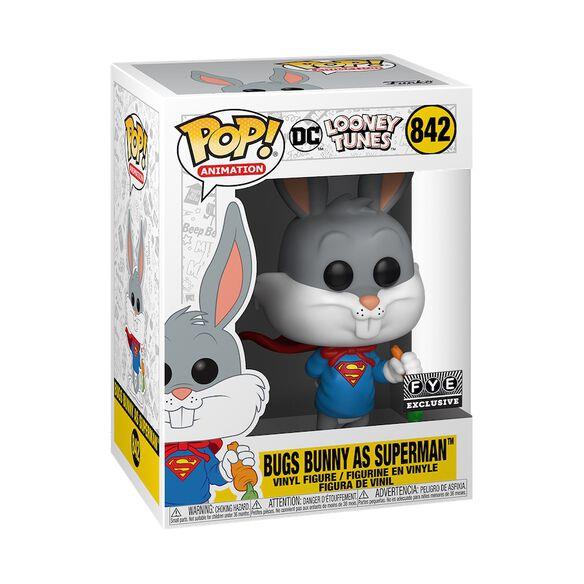 Funko POP! Looney Tunes - Bugs Bunny as Superman #842 Figure (Exclusive)