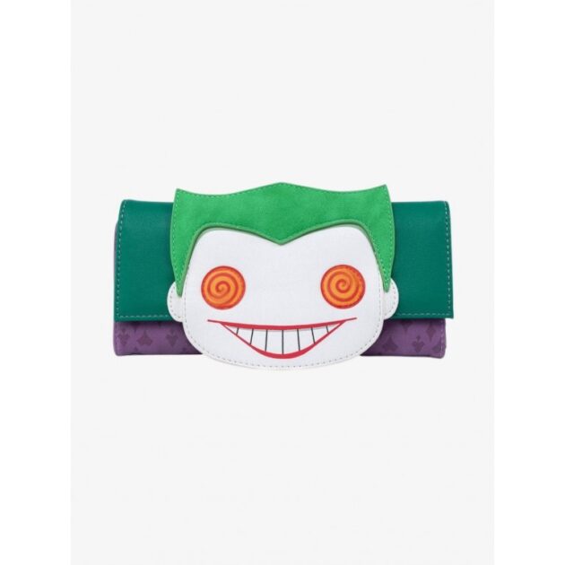 loungefly dc comics joker eyes wallet