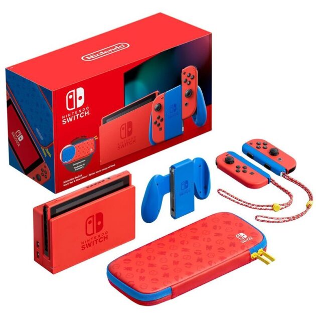 Nintendo Switch HAD Mario Red/Blue Joy-Con Special Edition