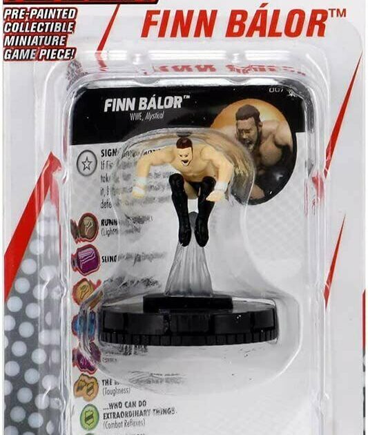 wwe heroclix finn balor παιχνίδια με μινιατούρες