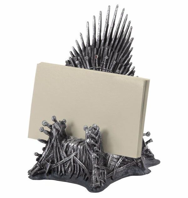 game of thrones iron throne business card