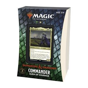 Magic the Gathering - Adventures in the Forgotten Realms Commander Deck (Aura of Courage)