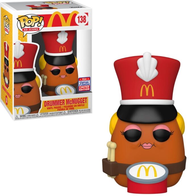 Funko POP! Ad Icons - Drummer McNugget #138 Figure (SDCC 2021 Exclusive