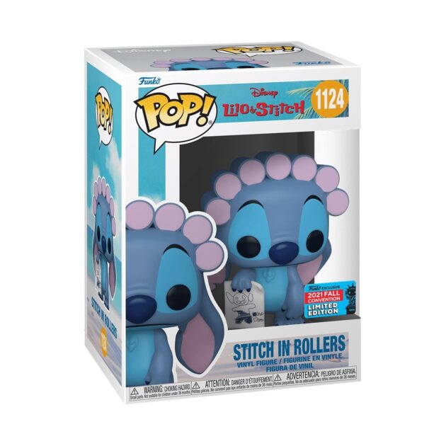 Funko POP! Disney: Lilo & Stitch - Stitch in Rollers #1124 Figure (NYCC 2021 Exclusive)