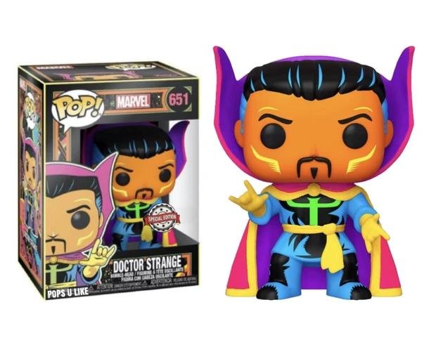 Funko POP! Marvel - Doctor Strange (Black Light) #651