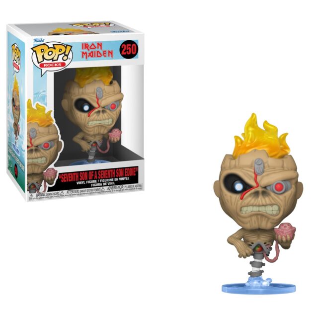 Funko POP! Rocks: Iron Maiden - Eddie (Seventh Son of Seventh Son) #250