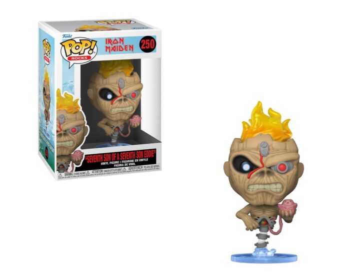 Funko POP! Rocks: Iron Maiden - Eddie (Seventh Son of Seventh Son) #250