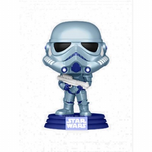 Funko Pops! with Propose Star Wars: Stormtrooper (Metallic) (Special Edition)